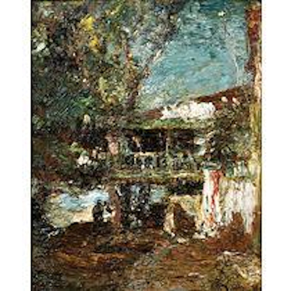 Paysage by Adolphe Monticelli