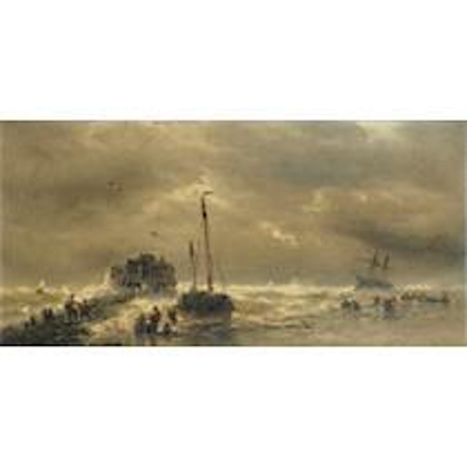 Le retour des pêcheurs by François Etienne Musin