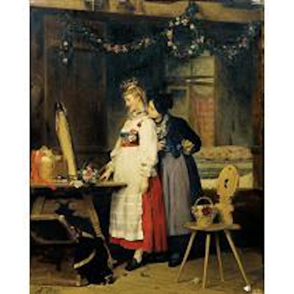 La fiancée Alsacienne by Adolphe Weisz