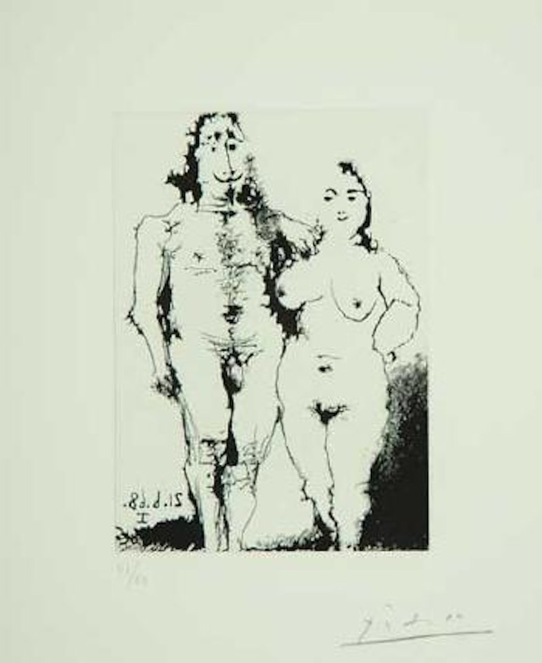 Series 347:174 (Bloch 1654; Baer 1670) by Pablo Picasso