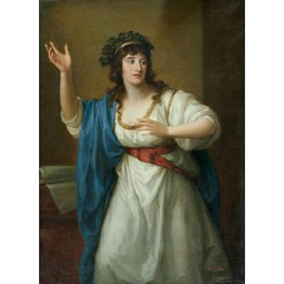Teresa Bandettini-Landucci von Lucca by Angelica Kauffmann