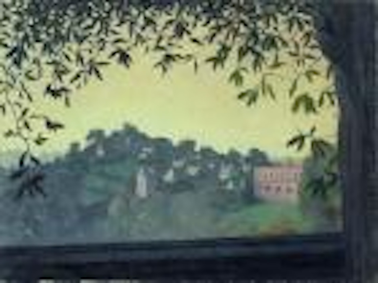 Environs de Dinan, effet de brume by Félix Vallotton