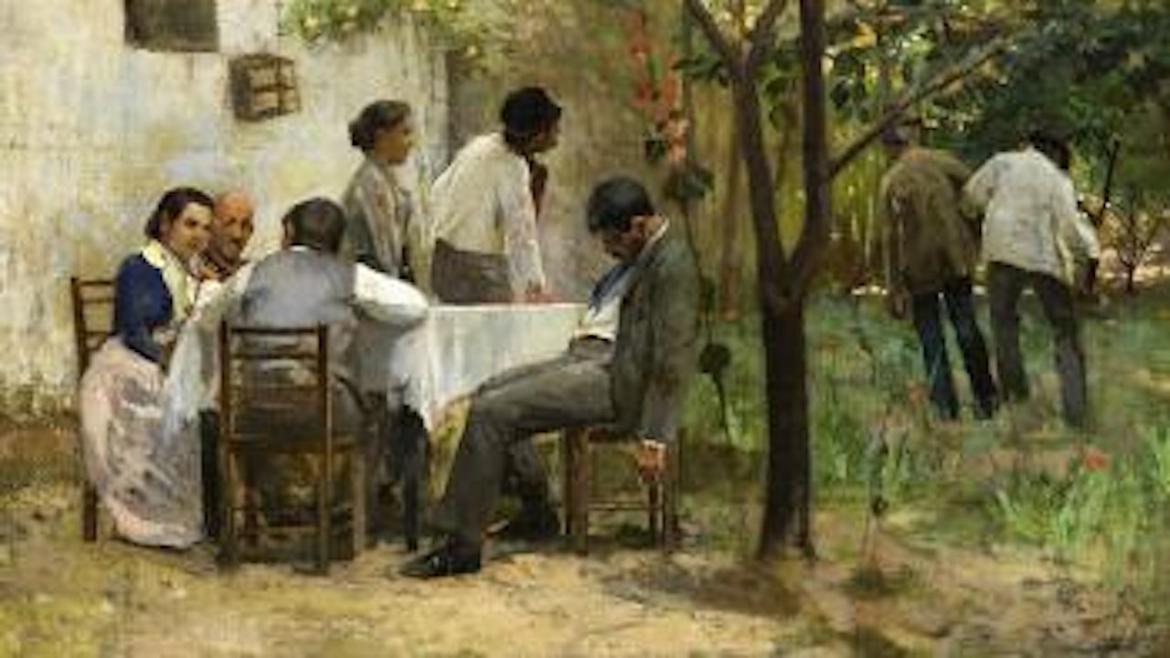 Nach dem Sonntagsessen by Spanish School
