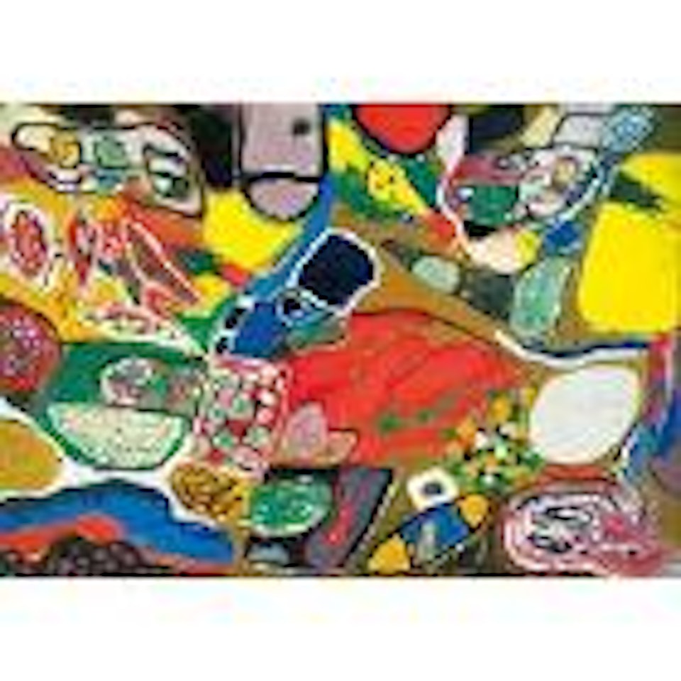 Sur la route et dans le ciel le joyeux cortege by Corneille