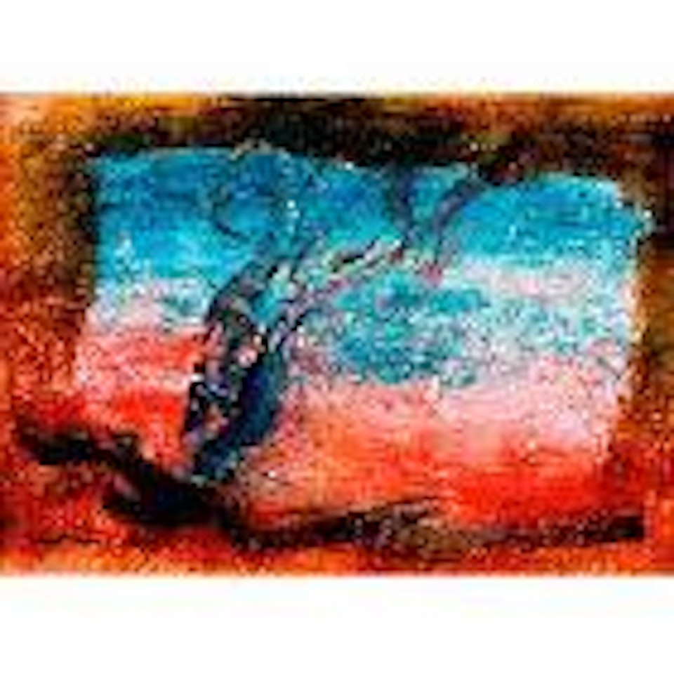 L'arbre seul by Jean Fautrier