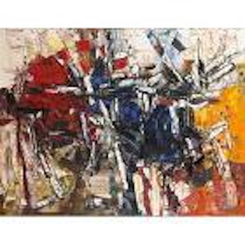 La surgie by Jean-Paul Riopelle
