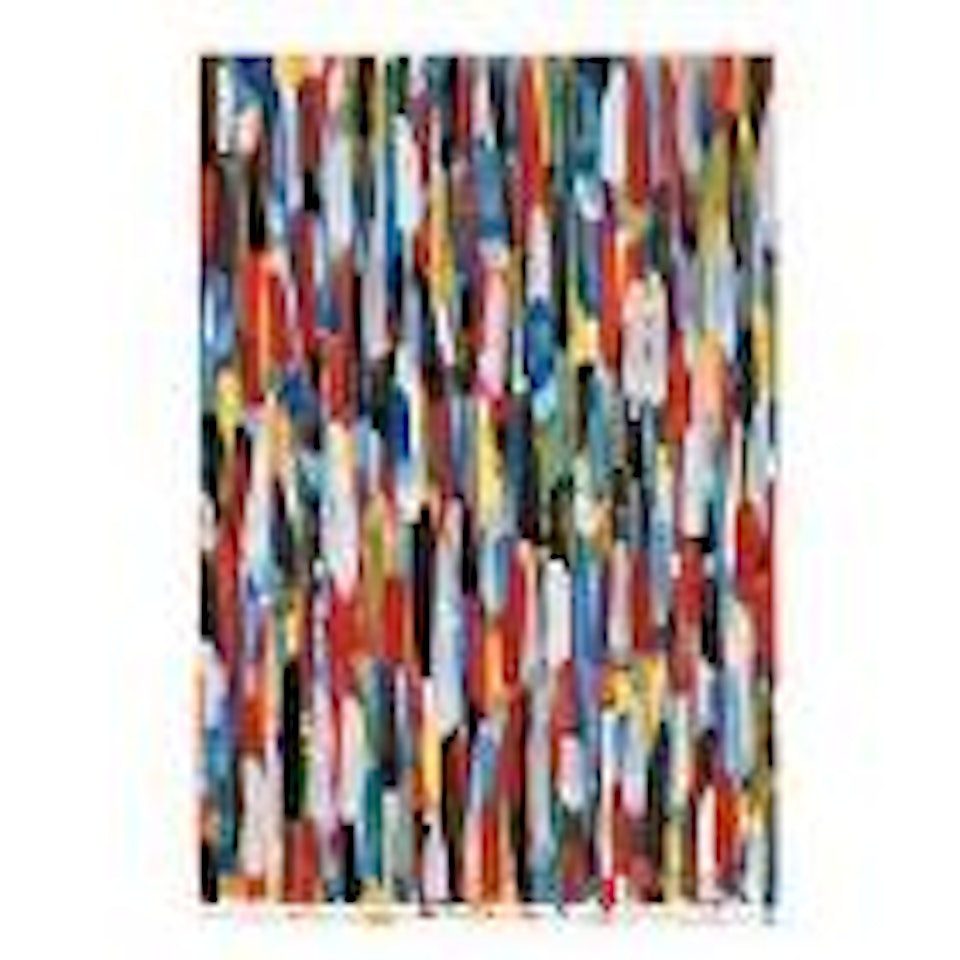 Petits coups de pinceaux verticaux by Sol LeWitt