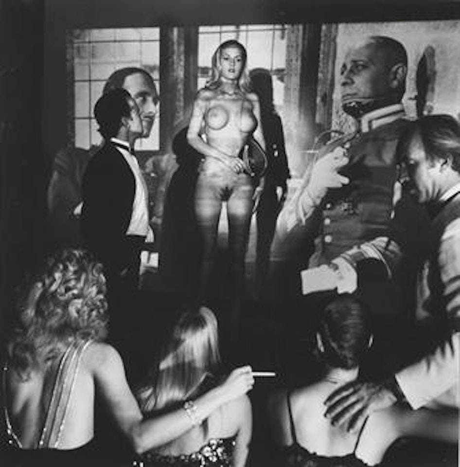 Hugh Hefner's Projection Room, Beverly Hills by Helmut Newton
