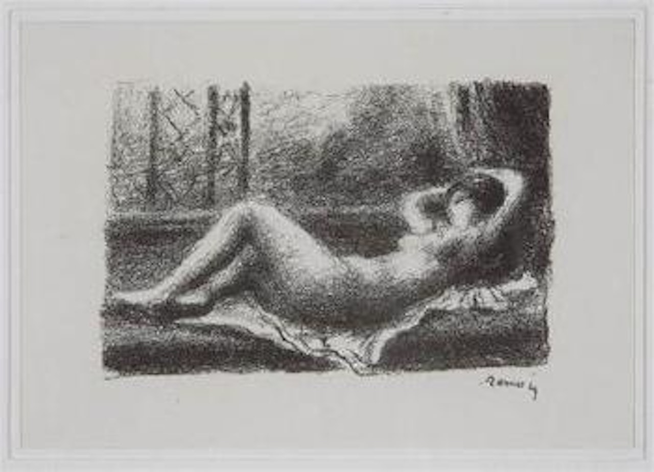 Odalisque (D. 35) by Pierre-Auguste Renoir