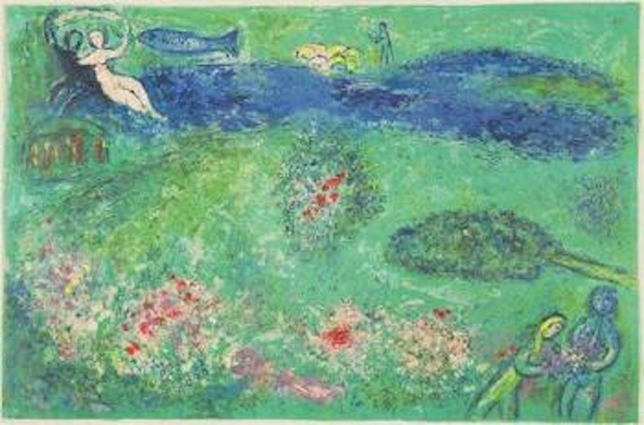 The Orchard, from Daphnis and Chloe (M. 341) by Marc Chagall