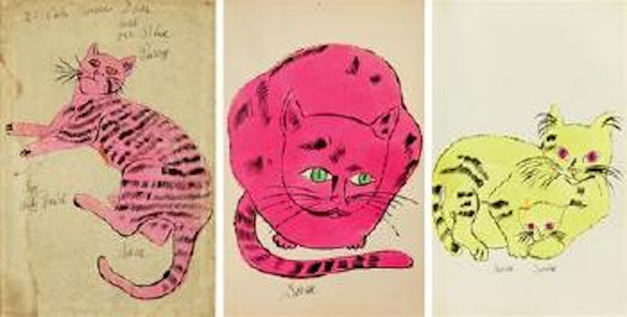 25 Cats Named Sam and One Blue Pussy (F.&S. IV. 52a-68a) by Andy Warhol