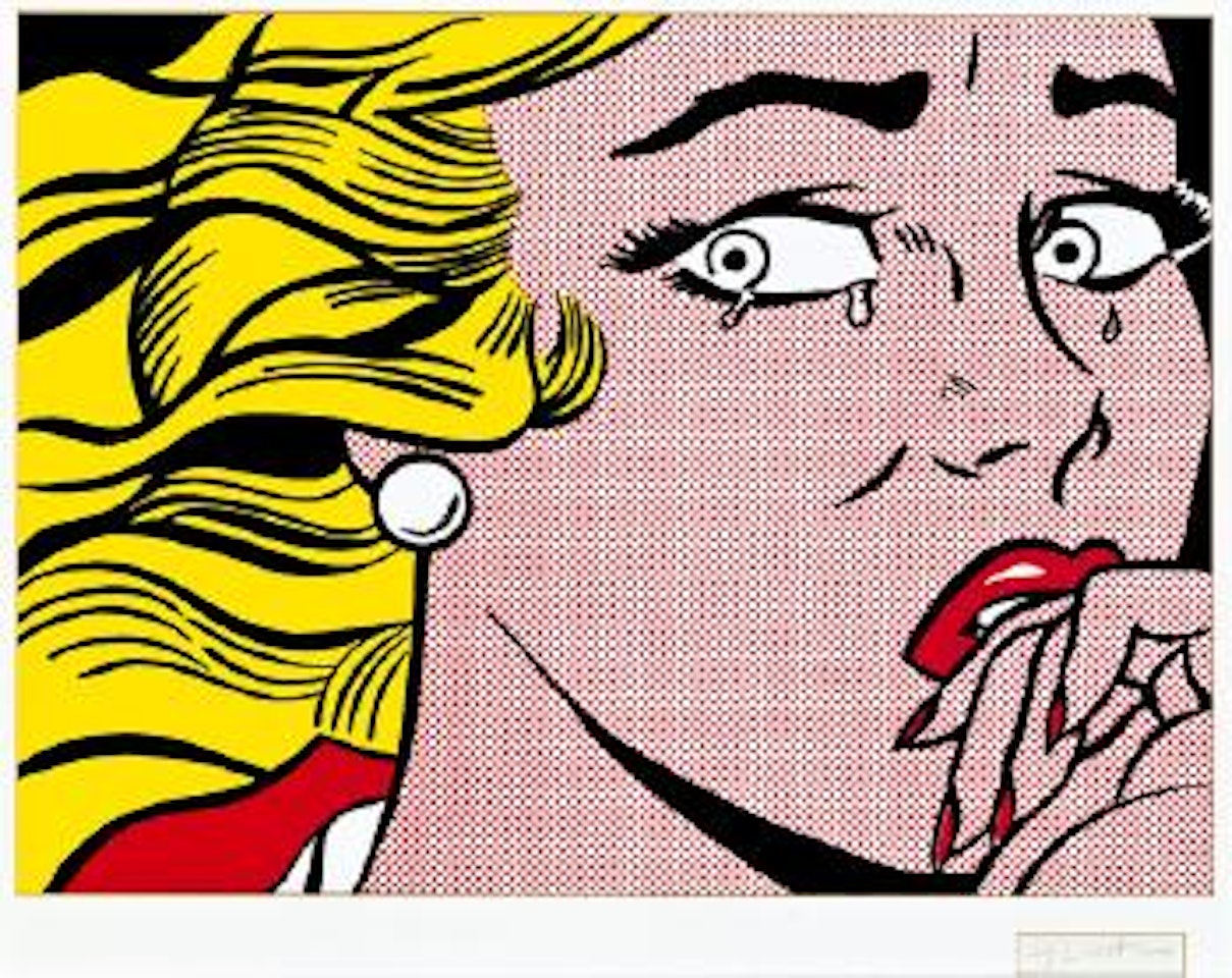 Crying Girl by Roy Lichtenstein