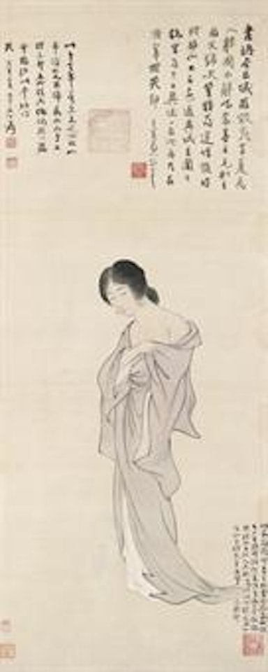 Lady by Zhang Daqian