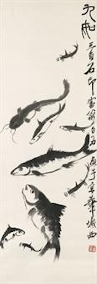 Nine Best Wishes by Qi Baishi