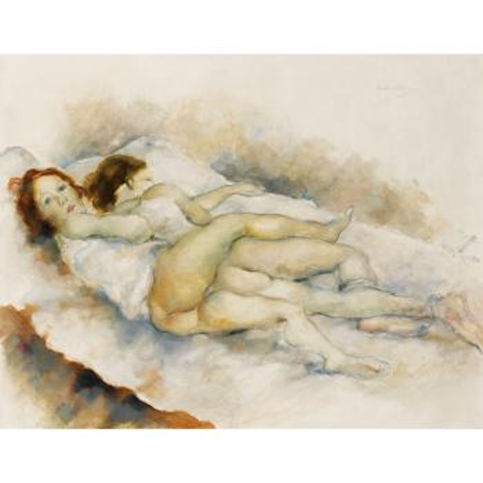 La sieste by Jules Pascin