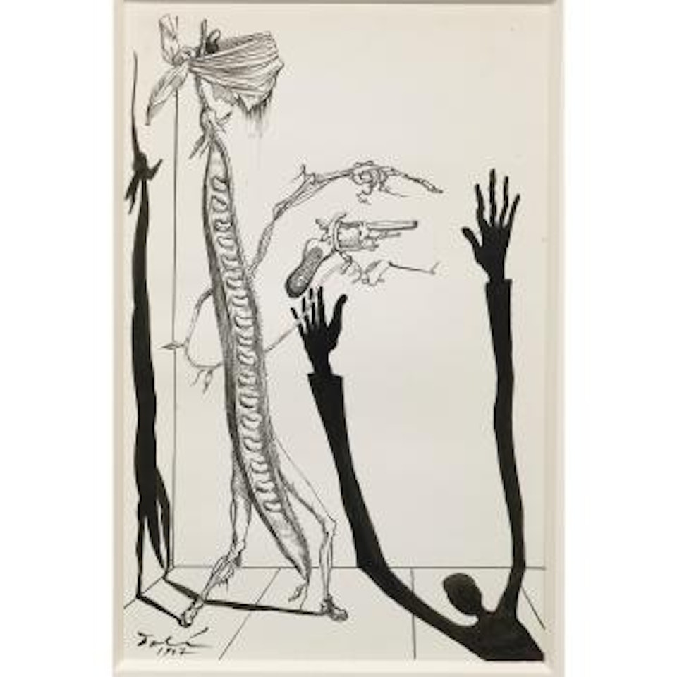 Rod and Gun by Salvador Dali
