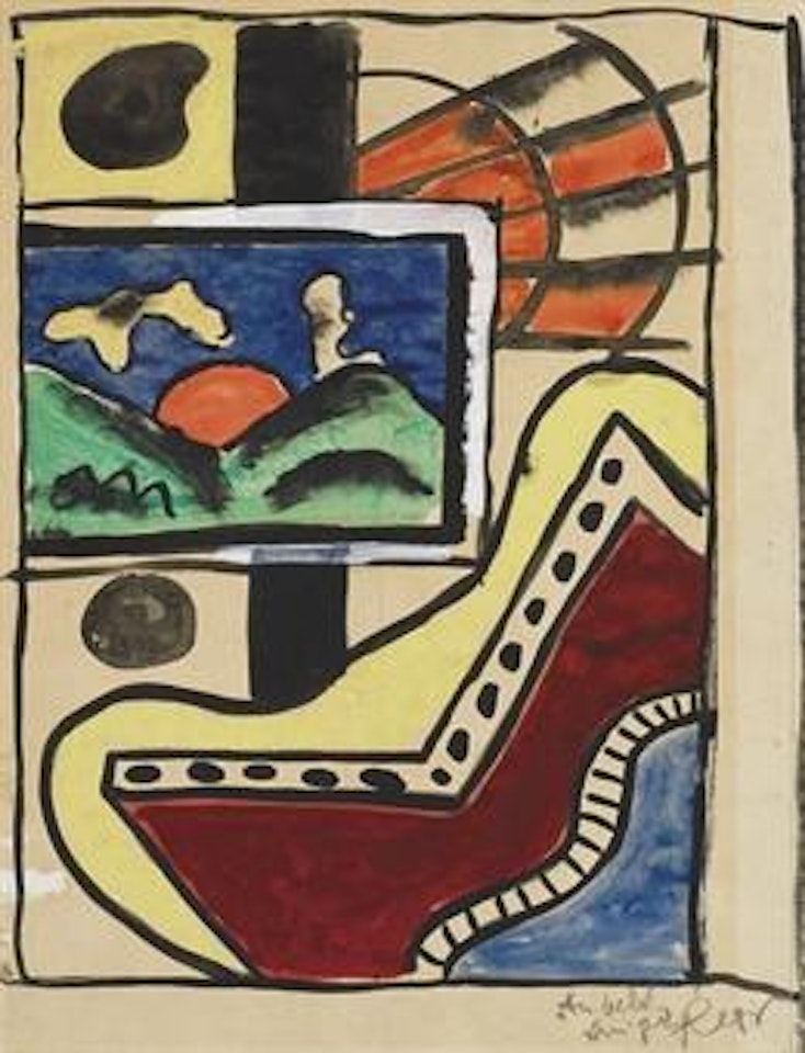 Composition by Fernand Leger