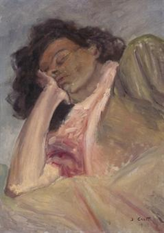 Femme endormie by Jean Crotti