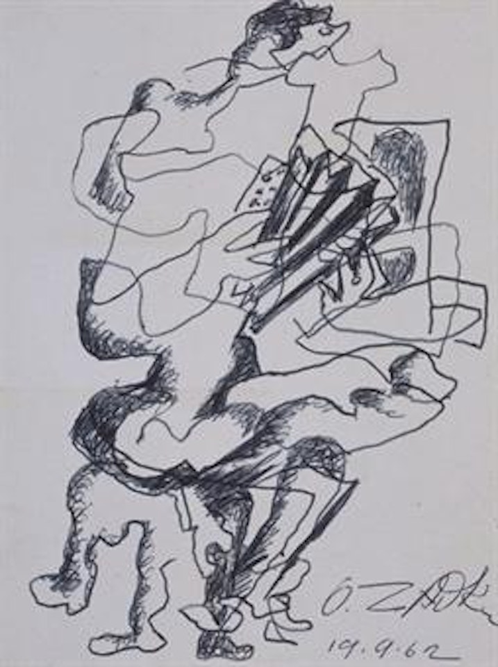L'Accordéoniste by Ossip Zadkine