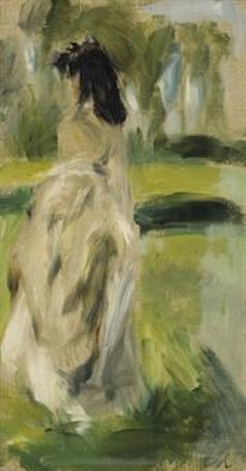 Jeune femme debout (Lise Tréhot) by Pierre-Auguste Renoir
