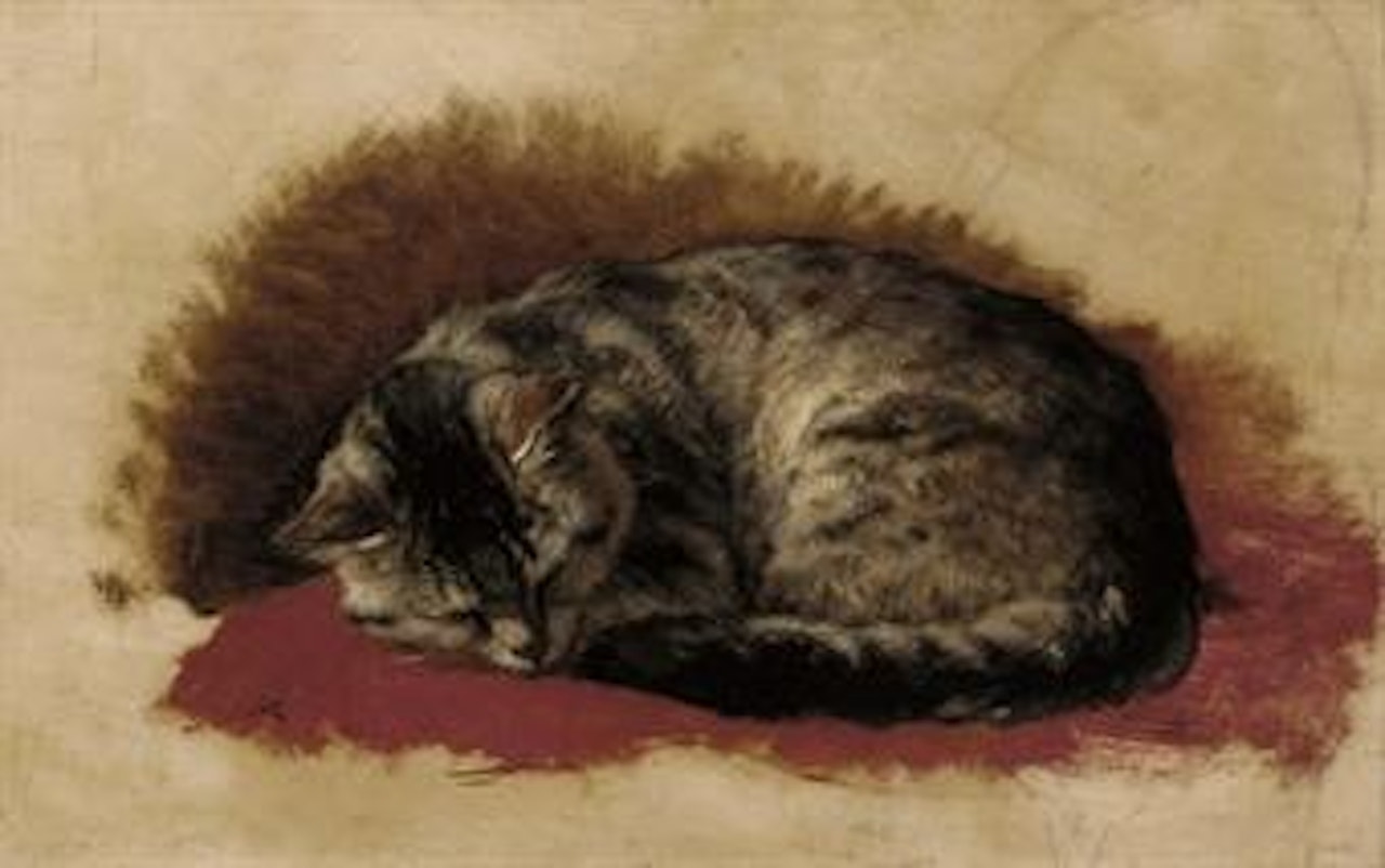 Sweet dreams by Henriette Ronner-Knip