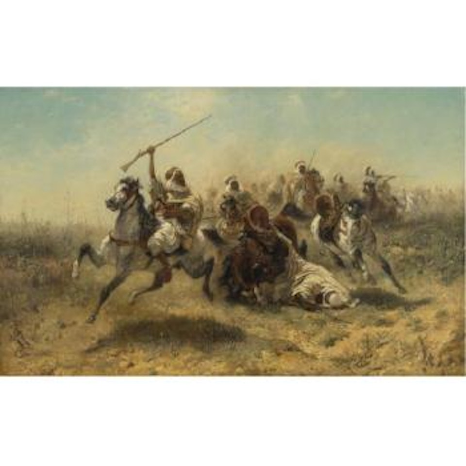 The charge by Adolf Schreyer