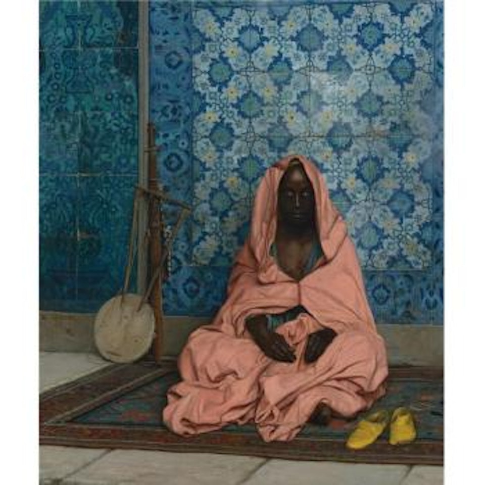 Le barde noir by Jean Léon Gérome