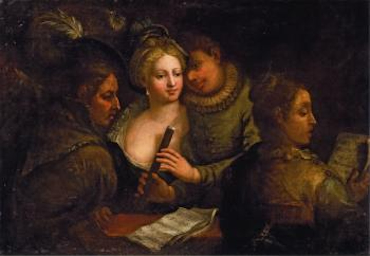 Musikstunde by Venetian School