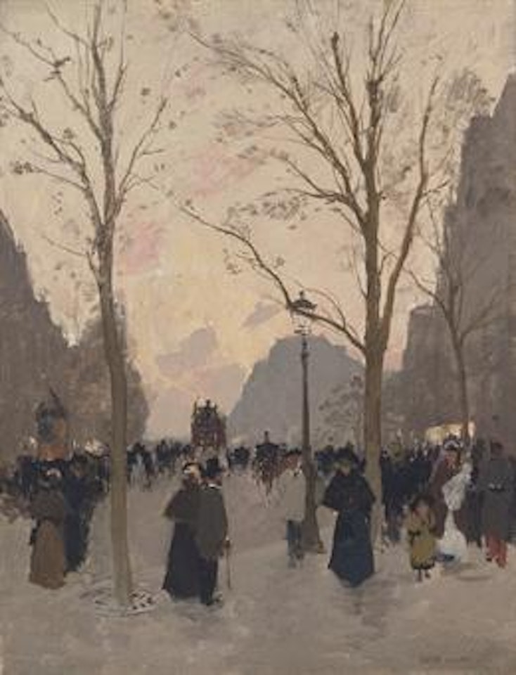 La Place de la République, Paris by Luigi Loir