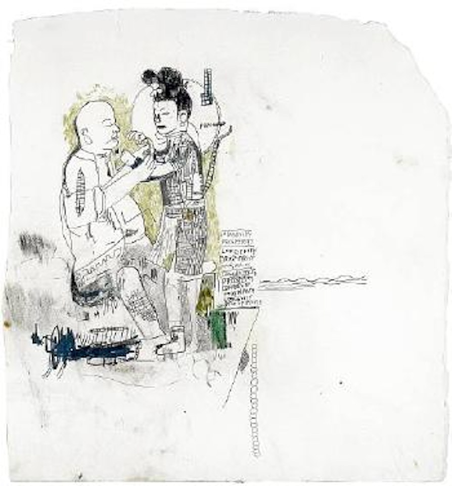 Untitled (Longevity Prosperity) by Jean-Michel Basquiat