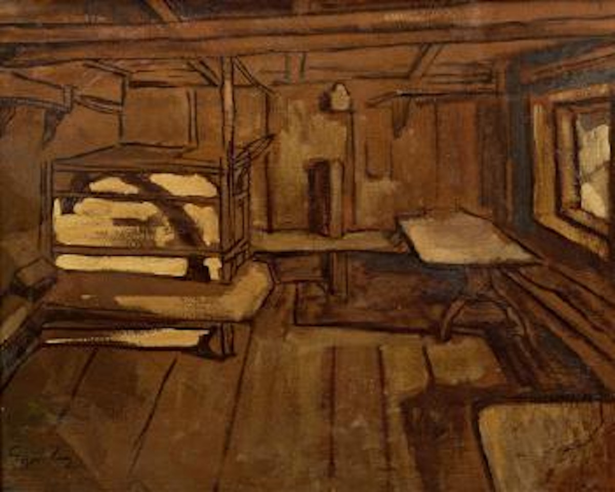 Bauernstube by Albin Egger-Lienz