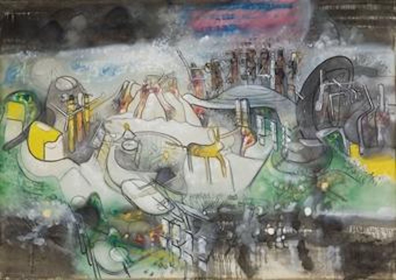 Mon point de vie by Roberto Matta