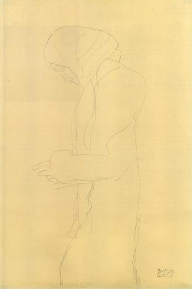 Studie zu Hoffnung II by Gustav Klimt