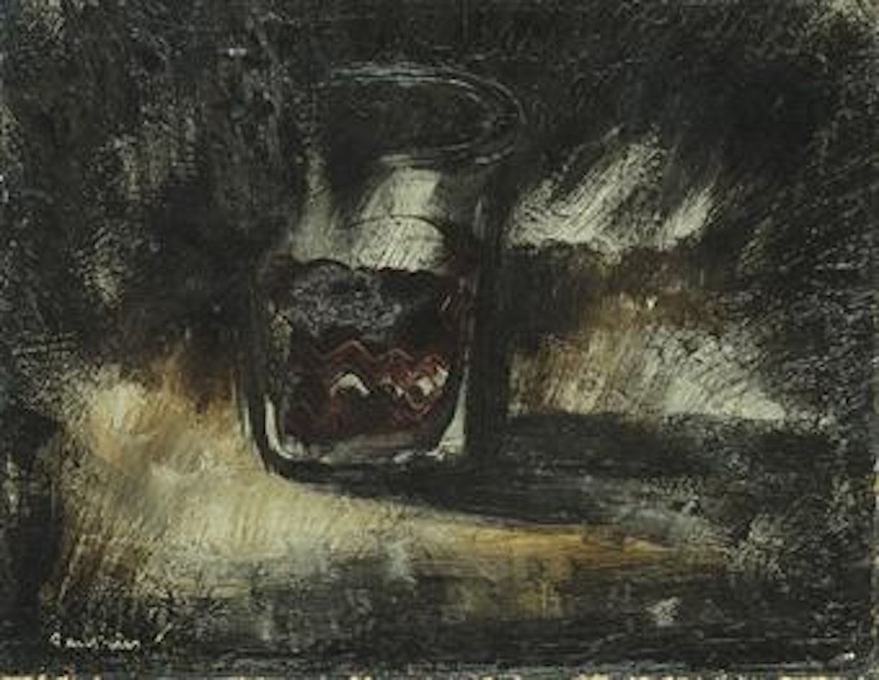 Verre by Jean Fautrier