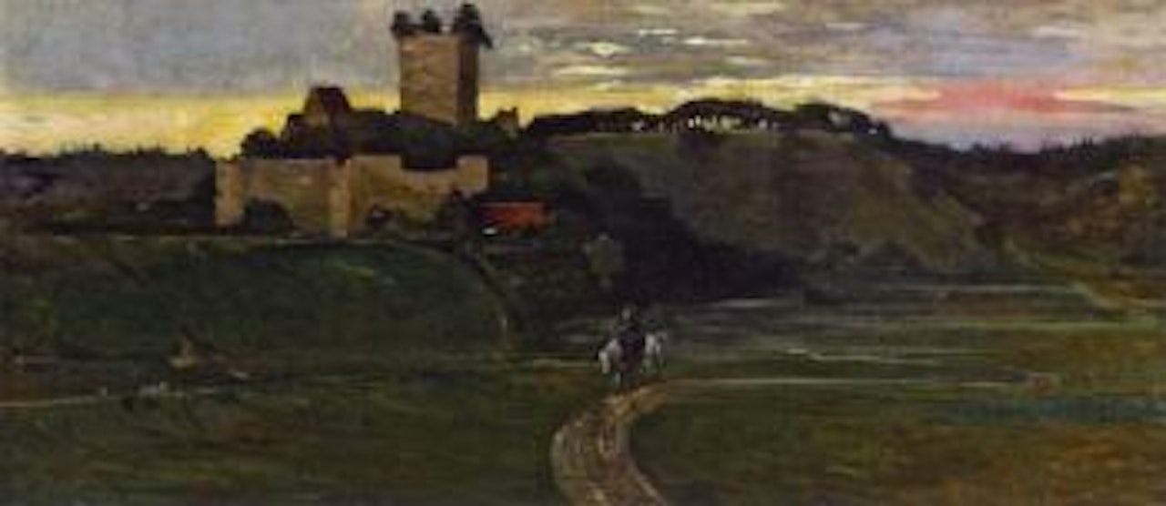 Auf dem Heimweg by Broncia Koller-Pinell