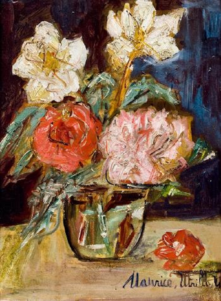 Fleurs by Maurice Utrillo
