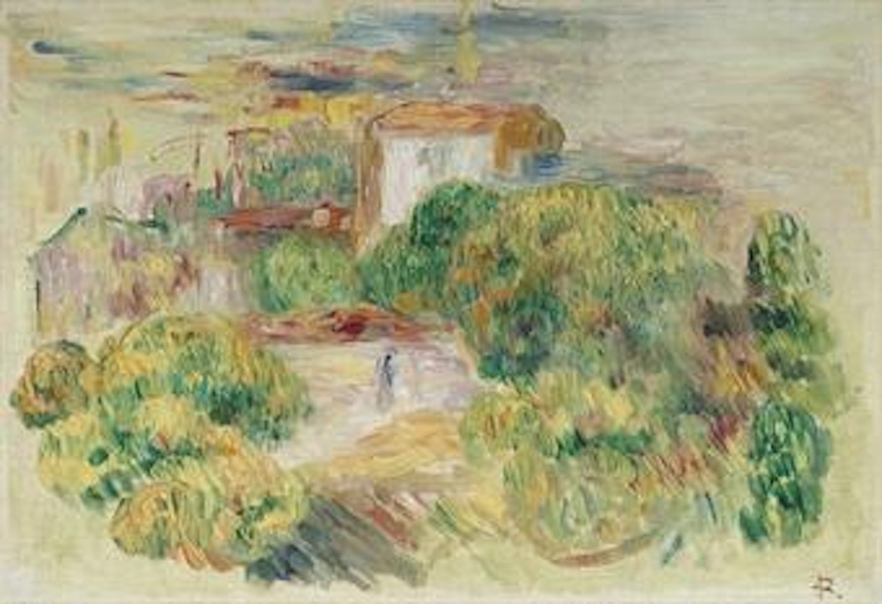 Paysage près de Louveciennes by Pierre-Auguste Renoir