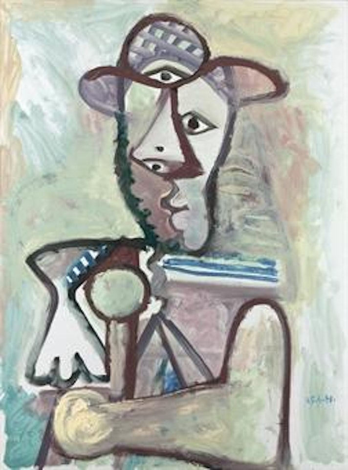 Buste d'homme by Pablo Picasso