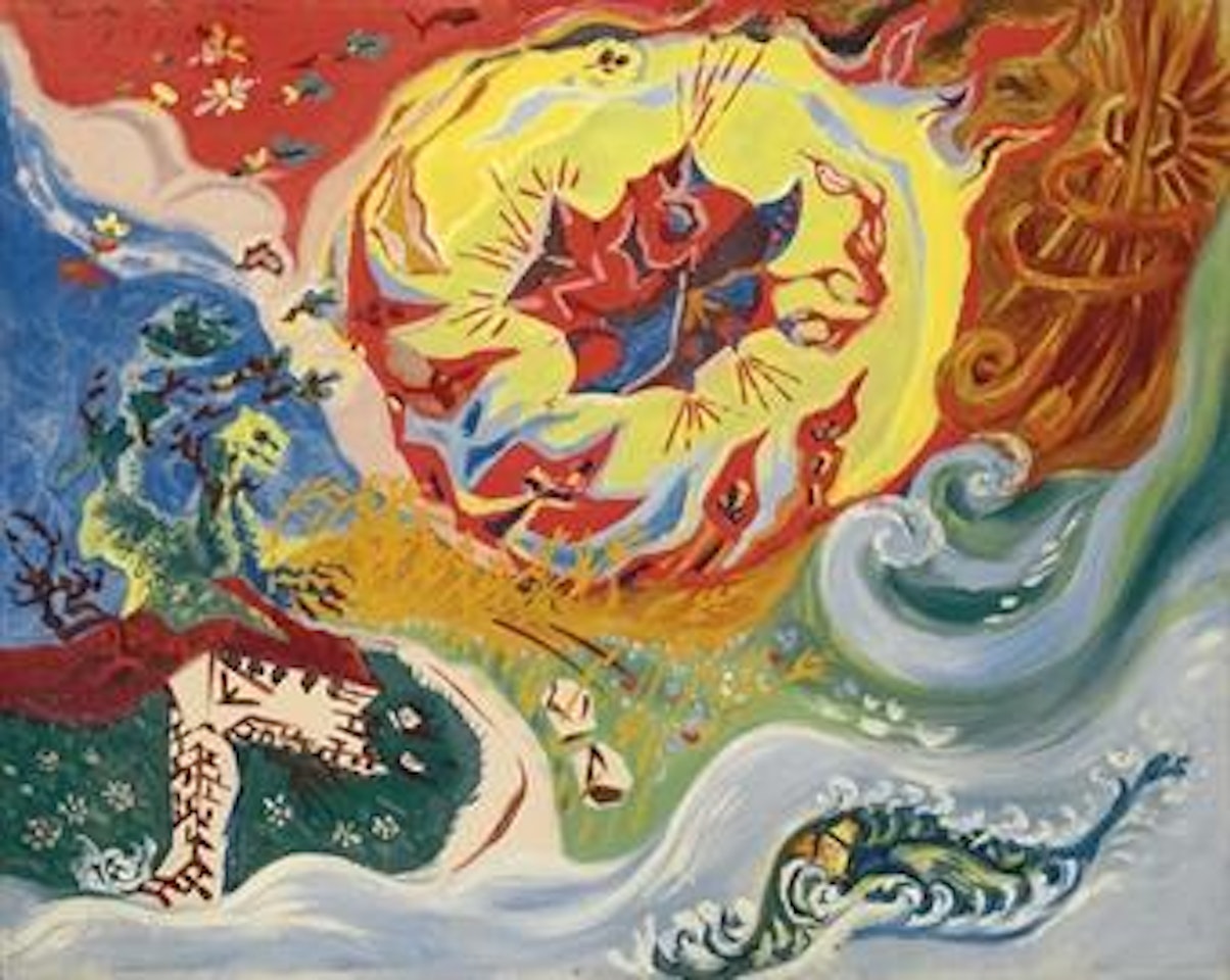Le météore by André Masson