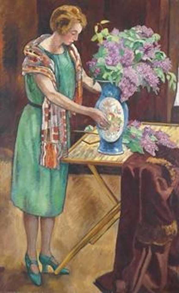 Portrait de Mme Valtat by Louis Valtat