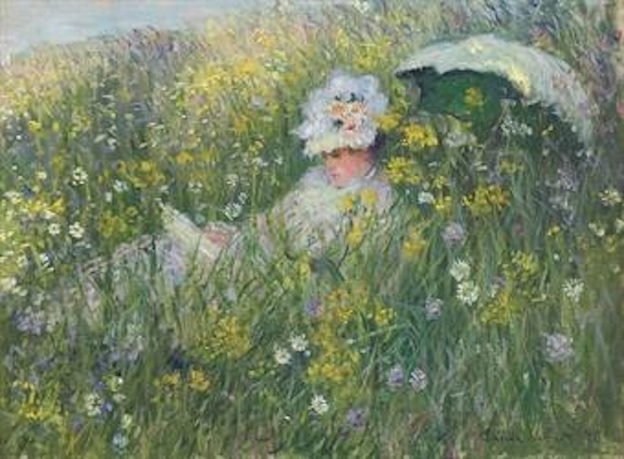 Dans la prairie by Claude Monet