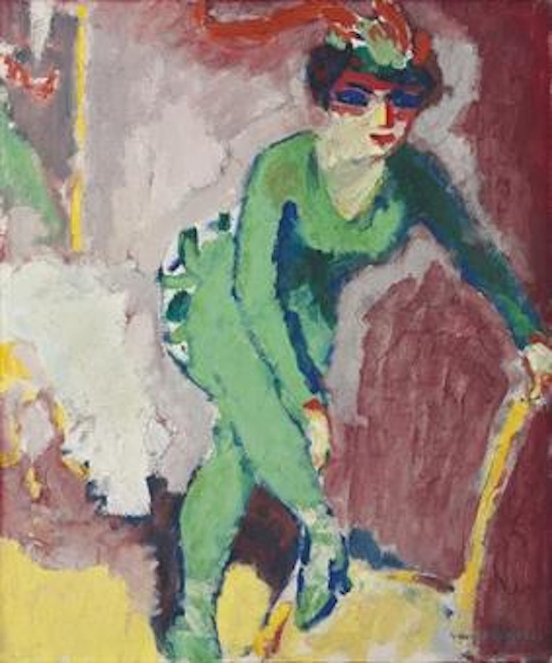 La femme au collant vert by Kees van Dongen