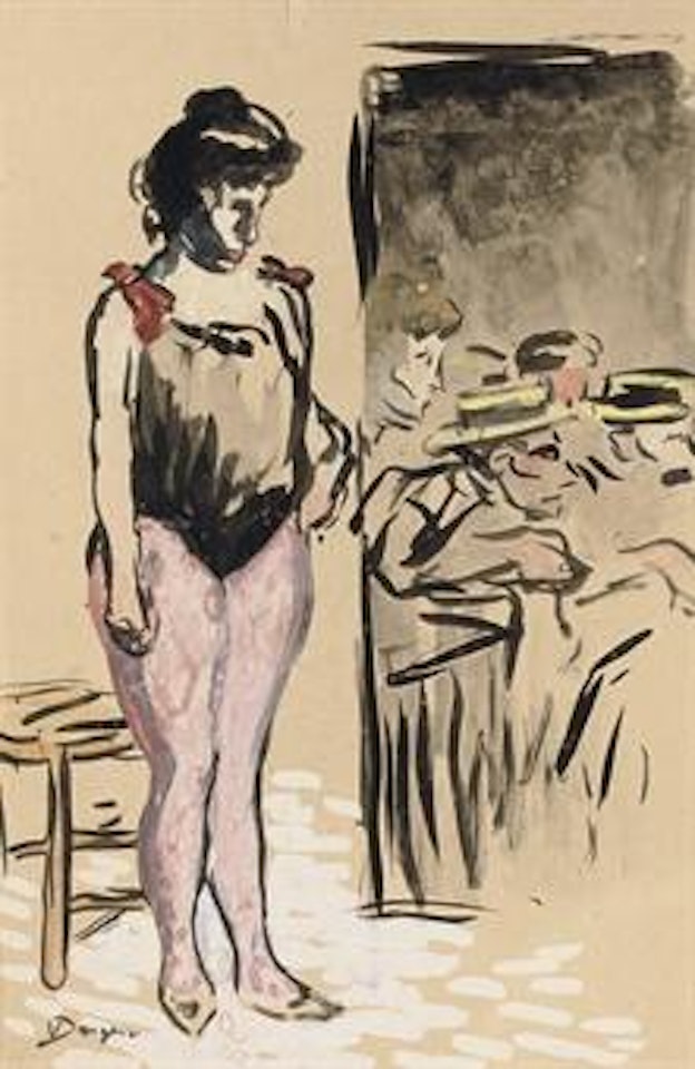 Dans les coulisses by Kees van Dongen