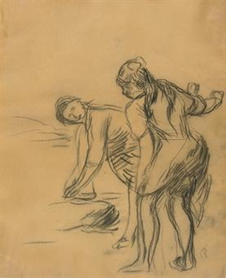 Jeunes filles au bain by Pierre-Auguste Renoir