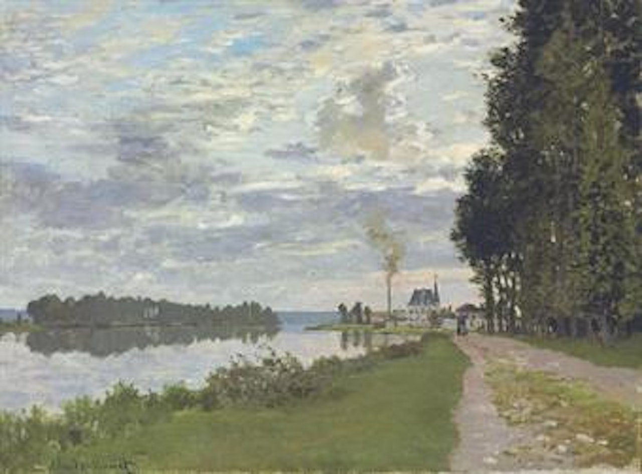 La Promenade d'Argenteuil by Claude Monet