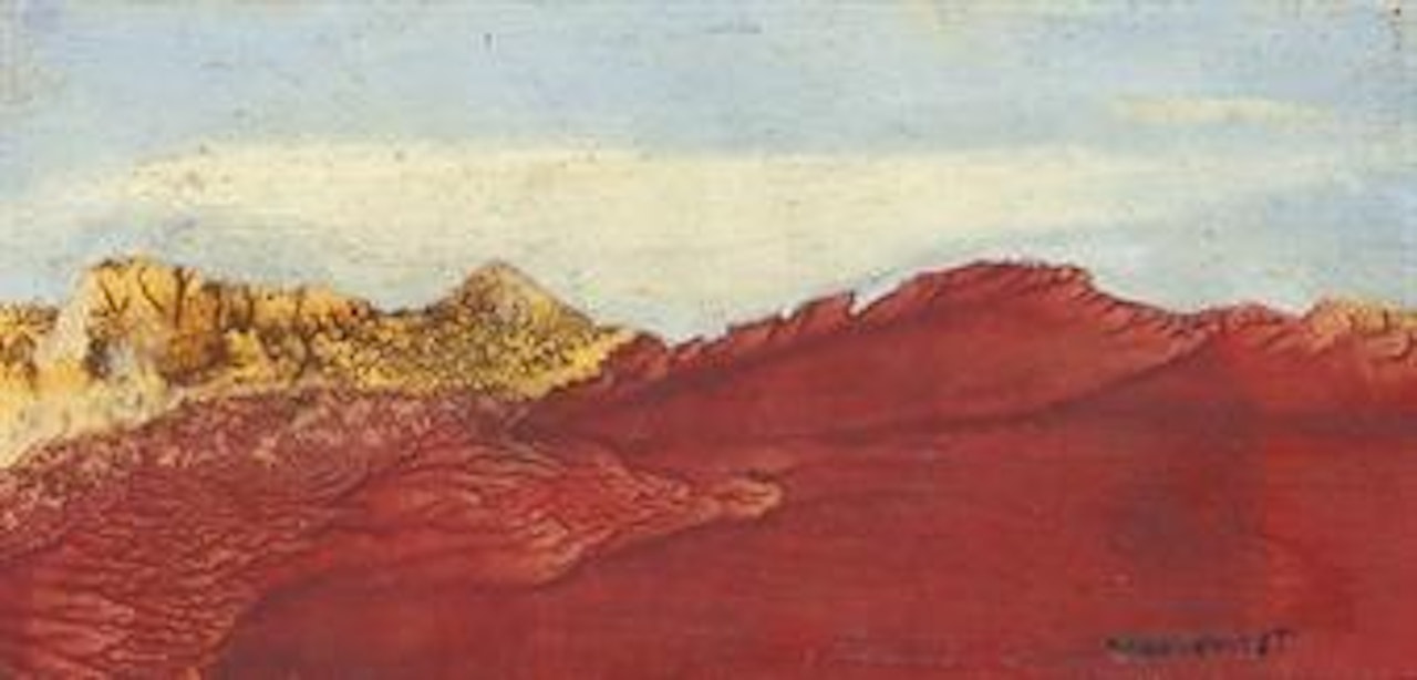 Arizona mountains by Max Ernst