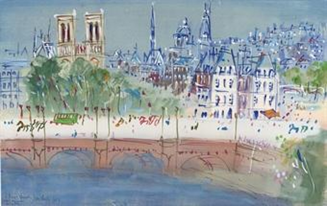 Le Pont Neuf by Jean Dufy