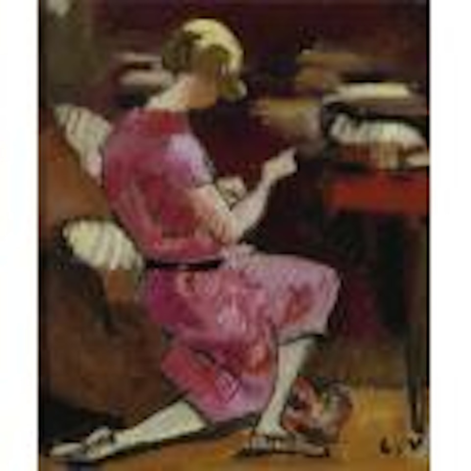 La robe rose by Louis Valtat