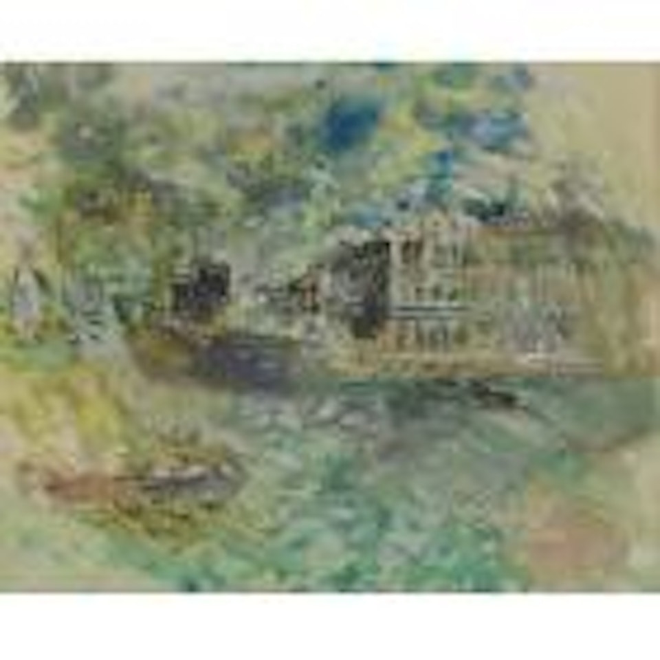 Le port: Le Havre angle Quai de Southampton et Quai Notre Dame by Jean Dufy