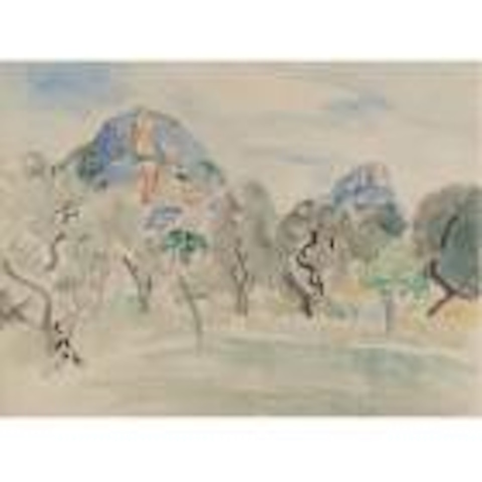 Collines a Vence by Raoul Dufy